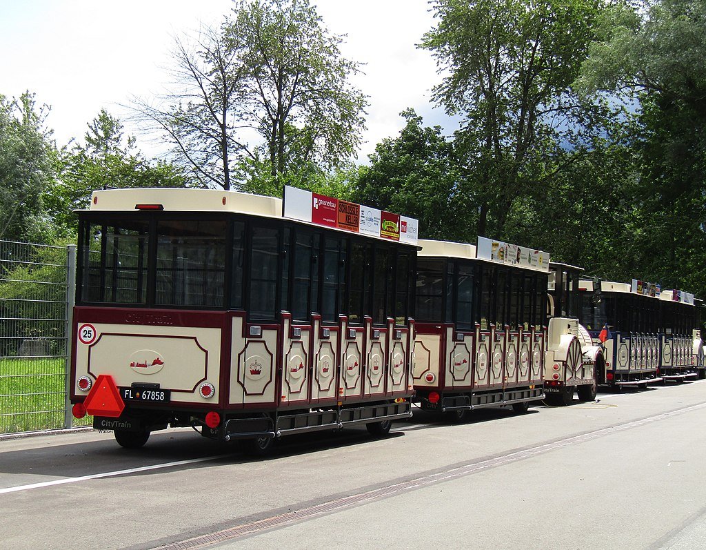 Citytrain in Vaduz