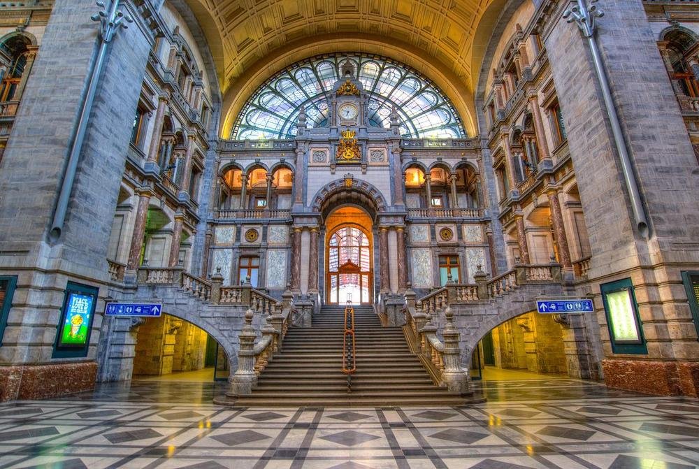 Admire Antwerp Central Station