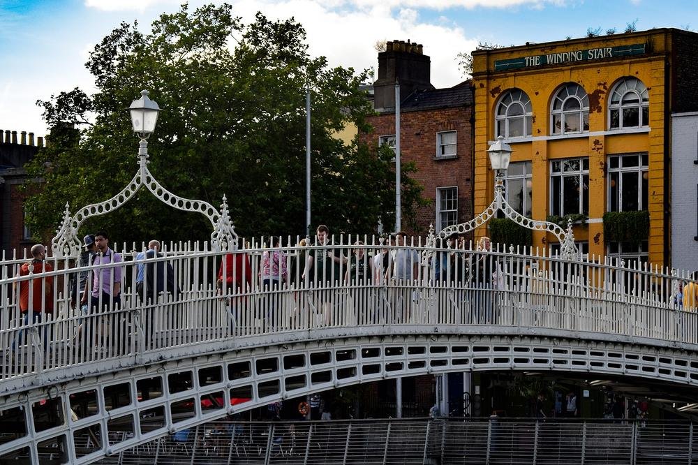 The Hapenny bridge