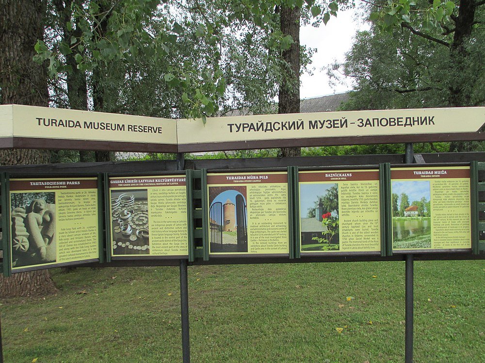 Learn some history at the Turaida Museum Reserve